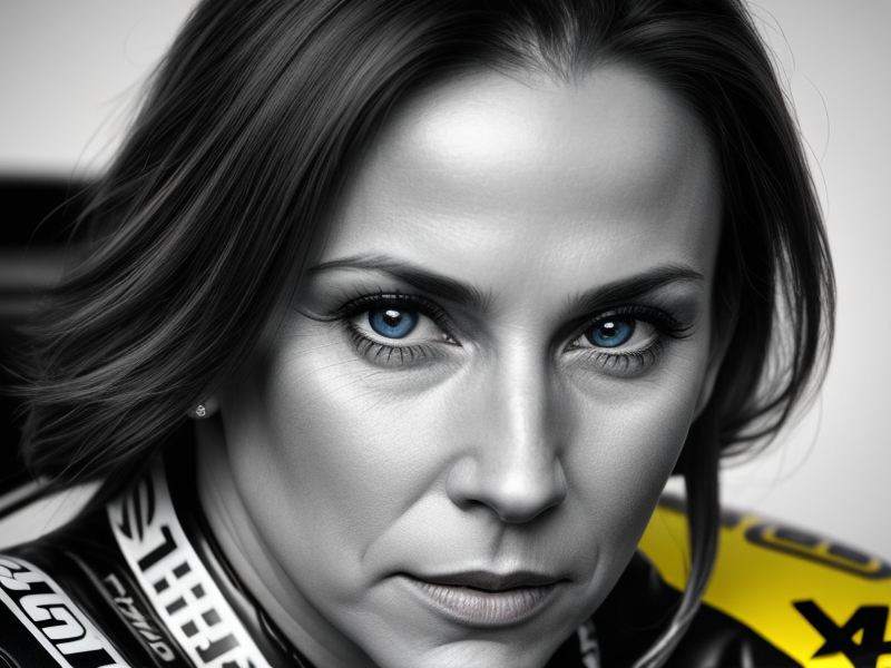 Portraits of Virginia's iconic motorsports personalities. in Photorealism style